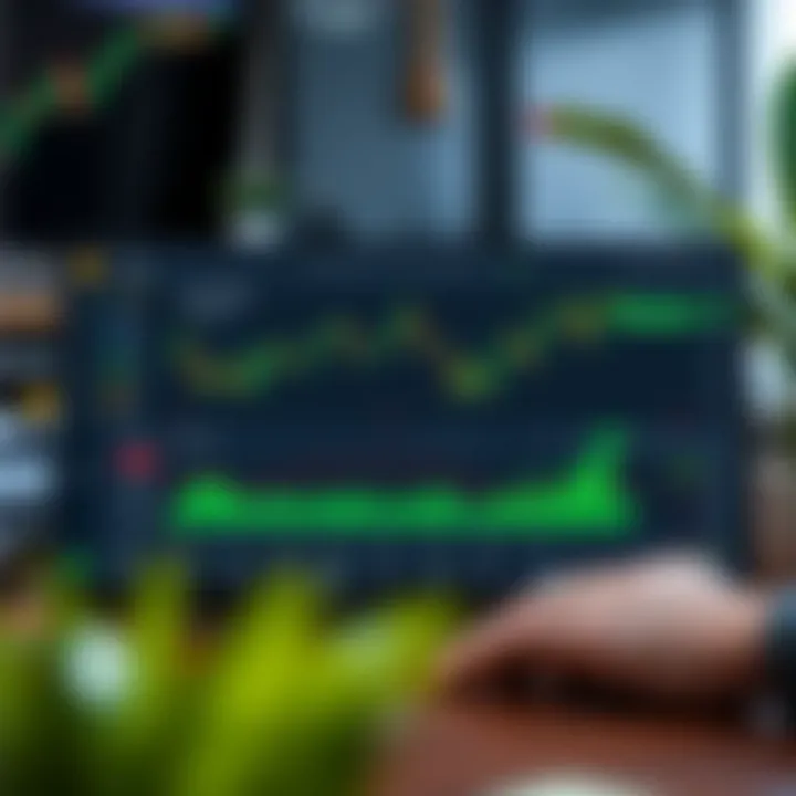 Trading dashboard displaying Pocket Option platform with charts and trade options