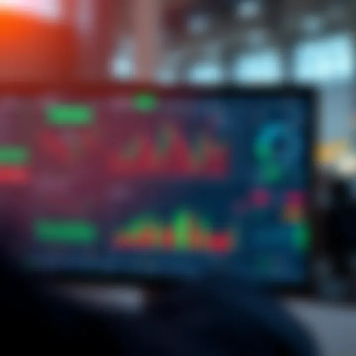 Interface showing Quotex platform’s trading dashboard with various financial charts and tools