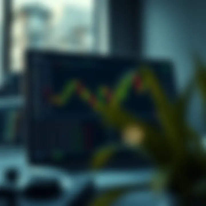 Overview of Quotex trading platform interface showcasing digital asset charts and trading options