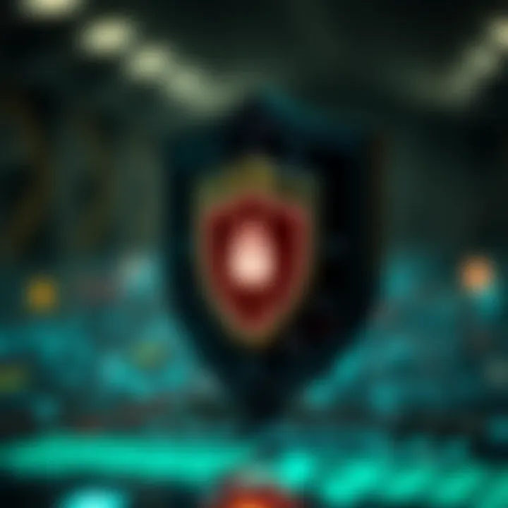 Security shield symbolizing platform safety and protection measures