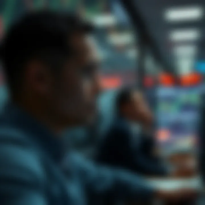 Visual representation of binary options trading risks and regulatory compliance