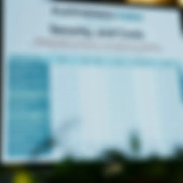 Comparison chart illustrating key features, security levels, and cost factors of popular Forex platforms