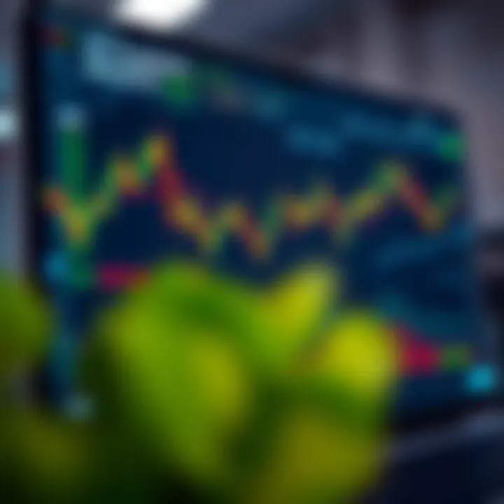 Detailed forex trading platform interface showing currency charts and analytics