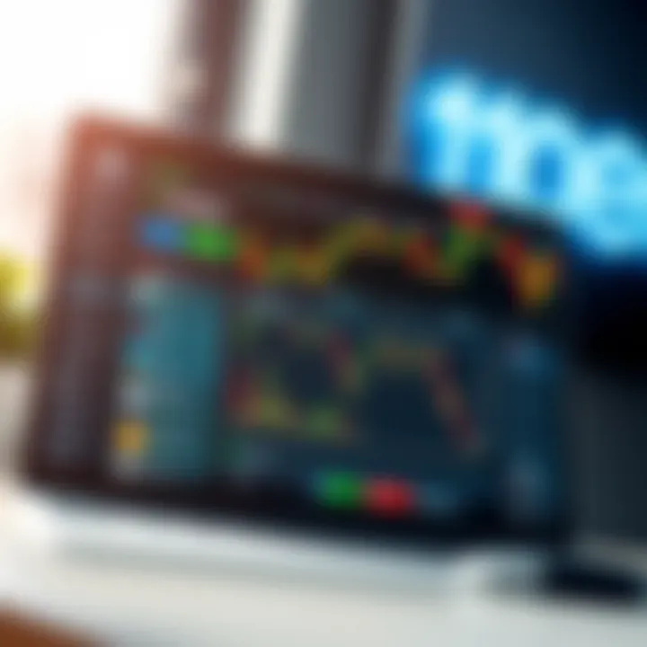 Interface of Quotex trading platform showing demo account dashboard with various trading options