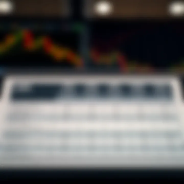 Comparison chart illustrating different features and types of trading platforms