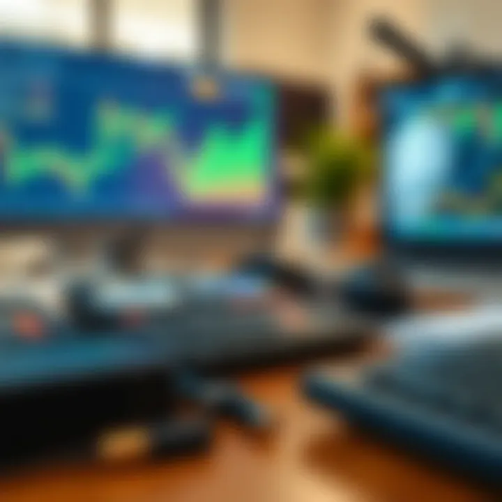Collection of trading tools and digital resources used for financial analysis