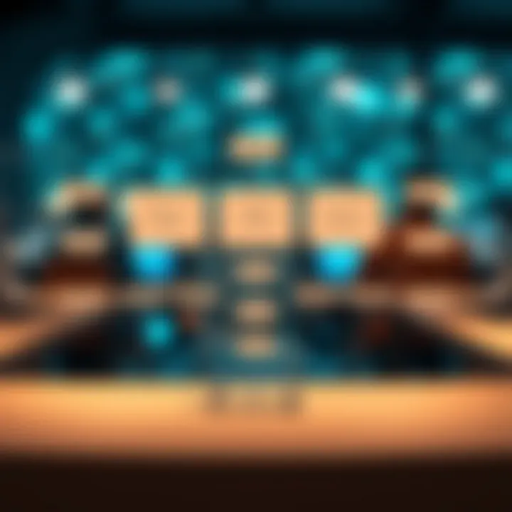 Flowchart illustrating interactions between buyers, sellers, and platform services in e-commerce