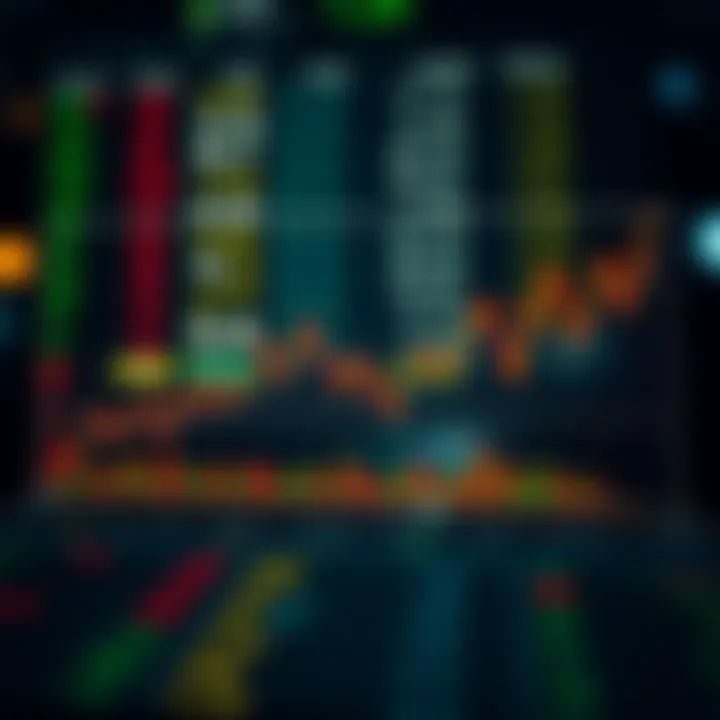 Graph showing currency exchange trends and trading volume in the Brazilian Forex market
