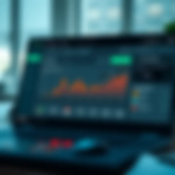 Dashboard view of Quotex affiliate area showing earnings and promotional tools