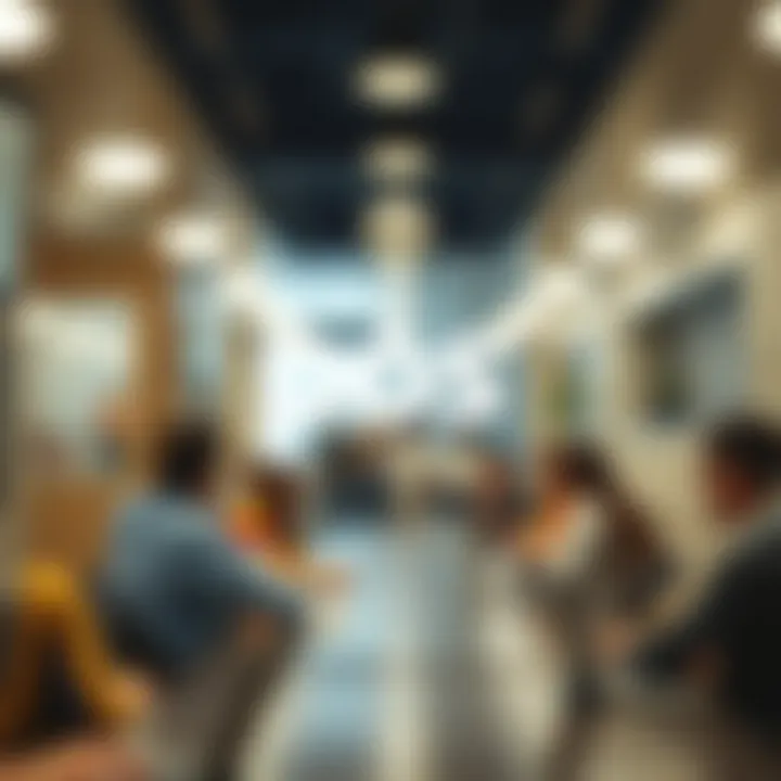 Illustration showing the use of the prefix 'pós' in various educational and technological contexts