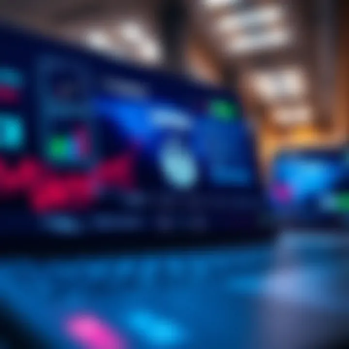 Illustration showing the secure digital banking platform interface of Multibank