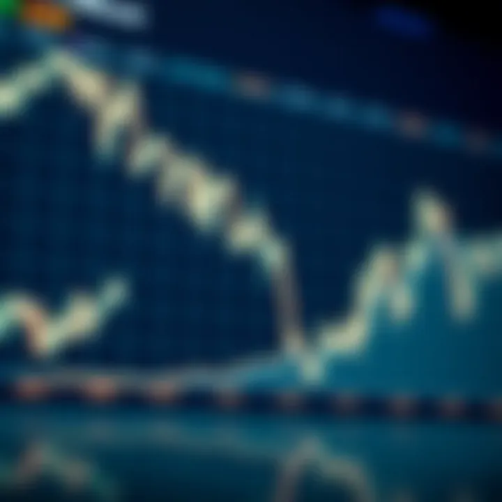 Graph showing trends in Pi Network cryptocurrency price fluctuations over time