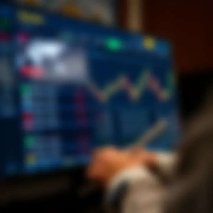 User interface displaying trading options and asset categories on Quotex platform