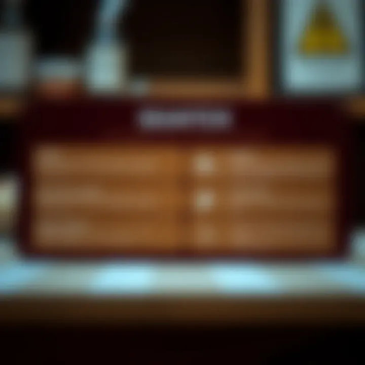 Diagram depicting the recommended precautions and usage guidelines for Quatox