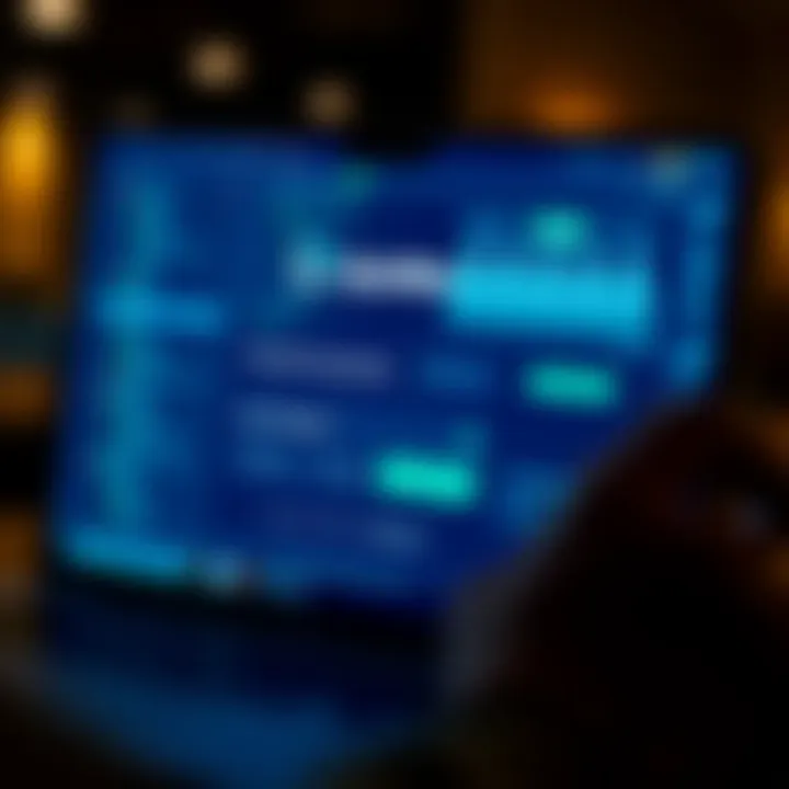 Secure login interface of Quotex platform with username and password fields