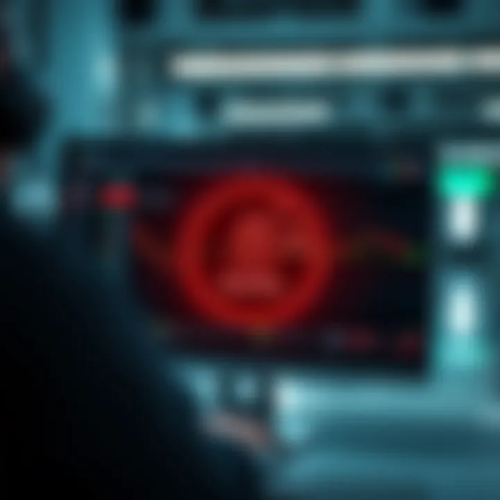 Secure login screen of Quotex platform emphasizing online trading safety