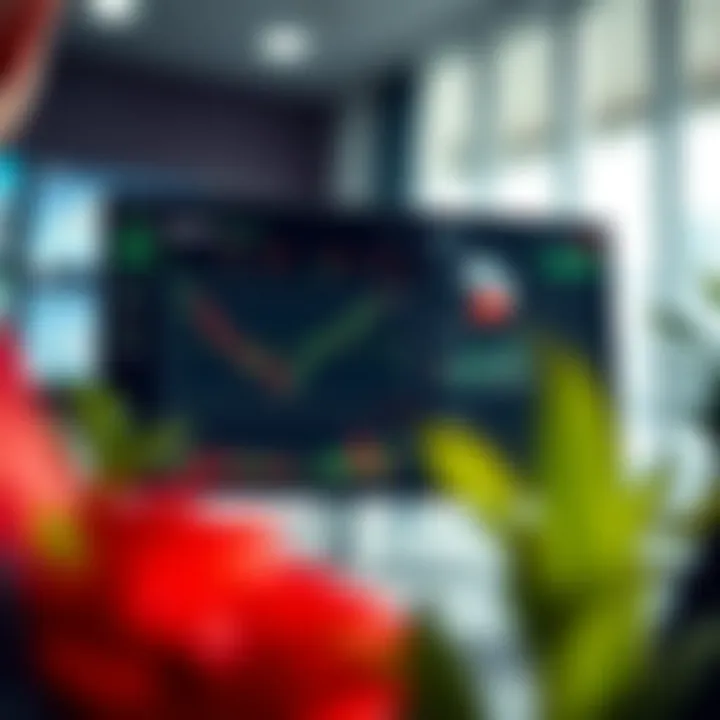 Dashboard view of Quotex web platform showing trading interface and chart analysis tools