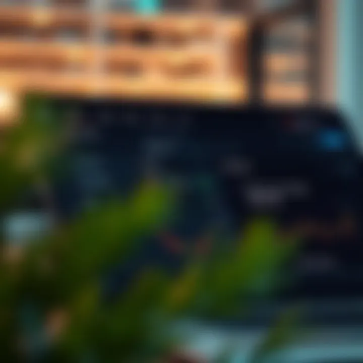 Dashboard displaying various trading features and account security settings on Quotex.io