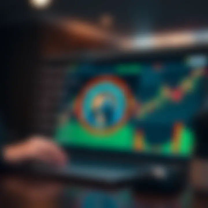 Visual representation of risk management strategies and safety features for trading on Quotex