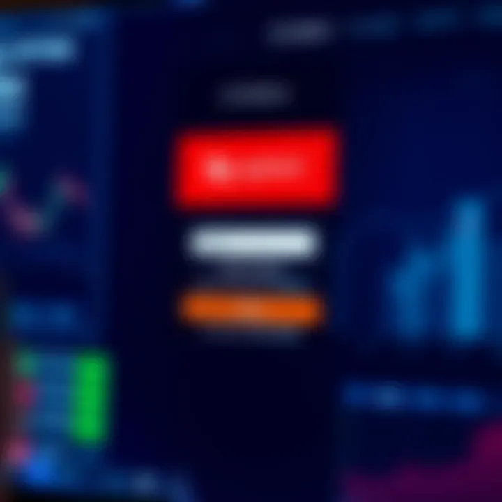Secure login screen showing IQ Option platform interface