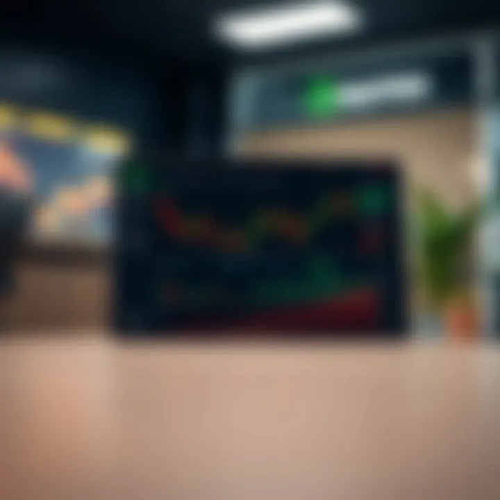 Dashboard showcasing Quotex platform features and trading options interface