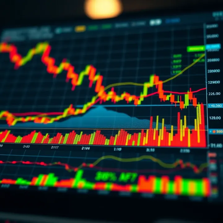 Overview of CFD Trading and Market Dynamics Graph showing financial data and trends related to contract for difference trading