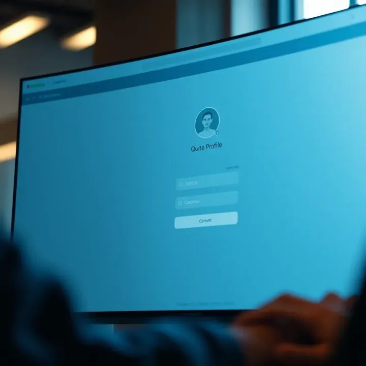 Customization options available in user profile settings on Quotex platform