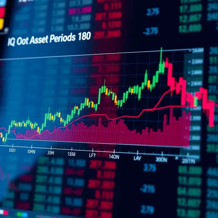 Graph illustrating optimal asset trading periods and liquidity trends