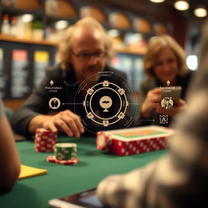 Diagram illustrating key functionalities and practical applications of poker option techniques