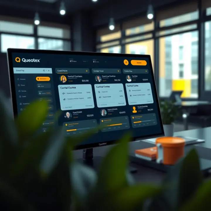 Queotex: Plataforma para Cotações e Negócios