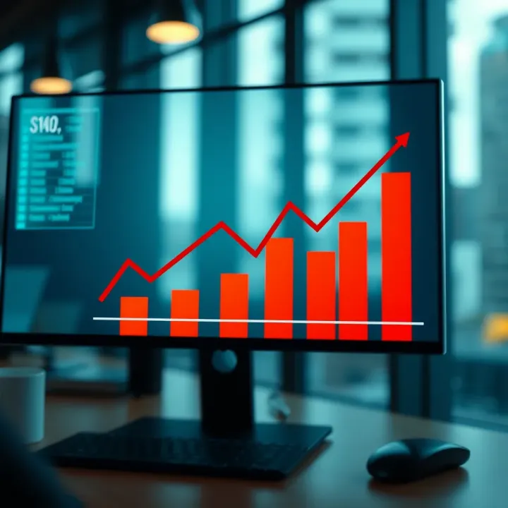 Graph showcasing strategies and tips to boost earnings through the Quotex Affiliate Program